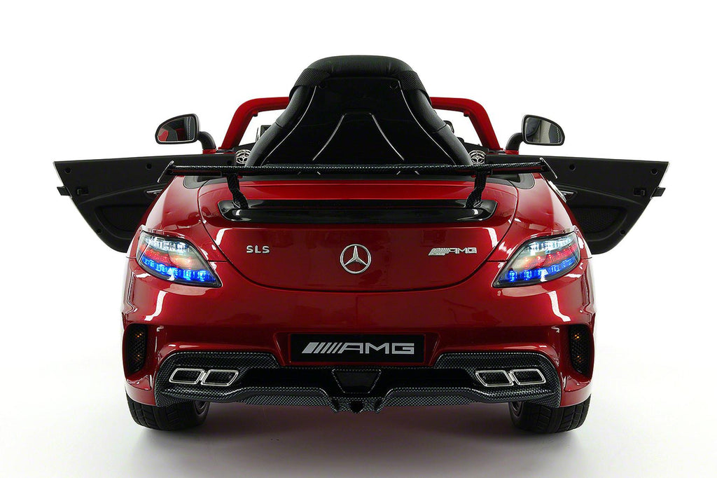 Mercedes SLS AMG Final Edition 12V Kids Ride-On Car with Parental Remote | Cherry Red