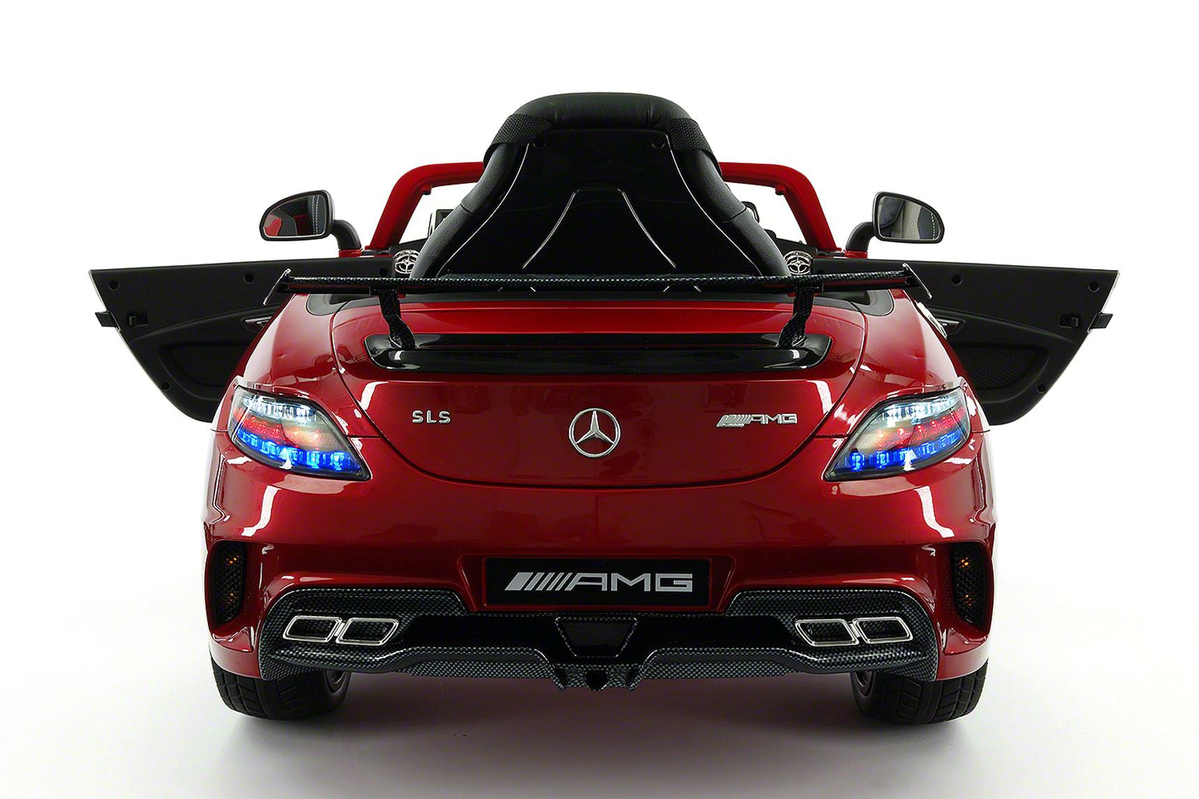 Mercedes SLS AMG Final Edition 12V Kids Ride-On Car with Parental Remote | Cherry Red
