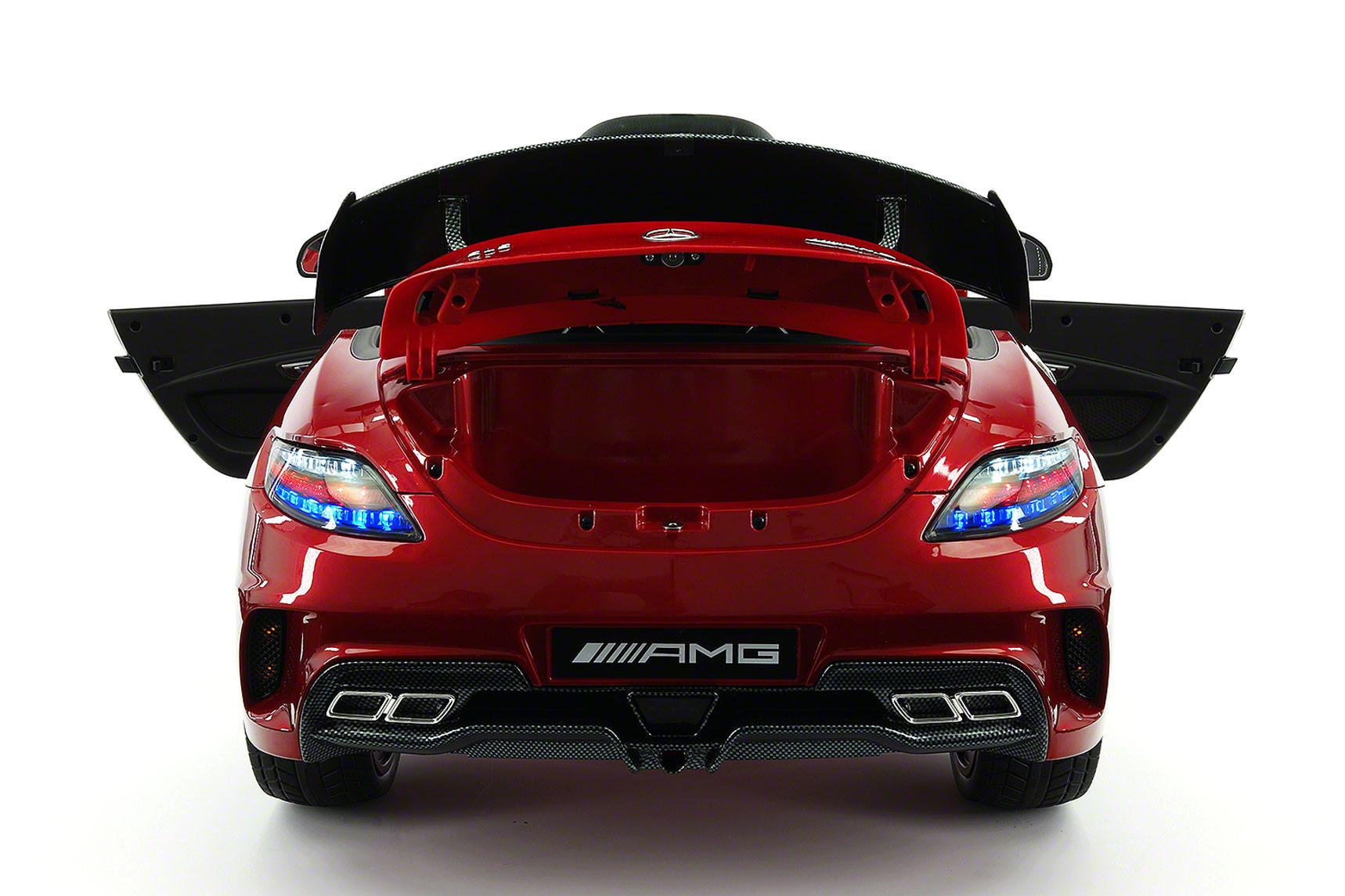 Mercedes SLS AMG Final Edition 12V Kids Ride-On Car with Parental Remote | Cherry Red