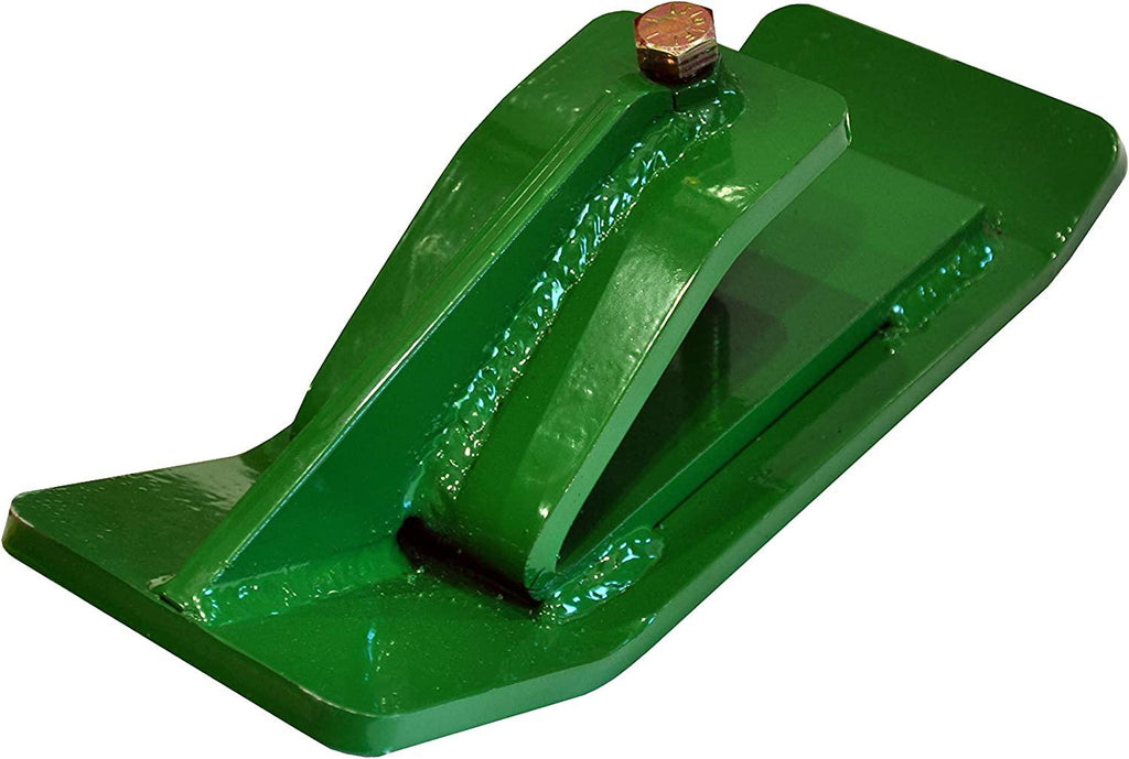 Tractor Bucket Ski EdTurf Tamer Skid Protector by Pocono Metal Craft (John Deere Green)