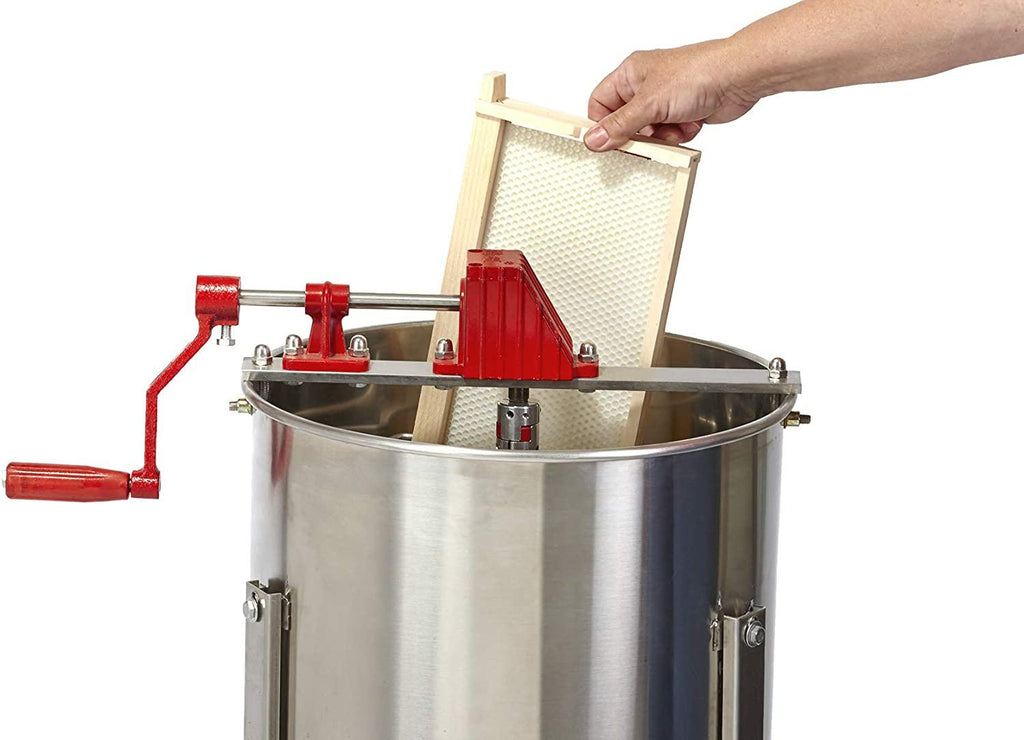 Little Giant  Steel 2-Frame Extractor Hand-Crank Honey Extractor for Beekeeping (Item No. EXT2SS)