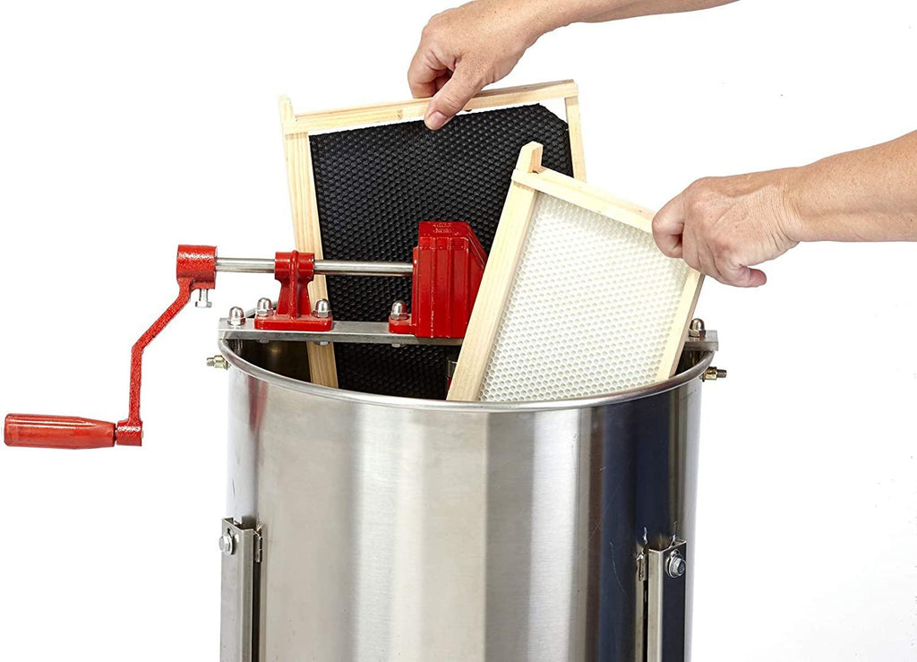 Little Giant  Steel 2-Frame Extractor Hand-Crank Honey Extractor for Beekeeping (Item No. EXT2SS)