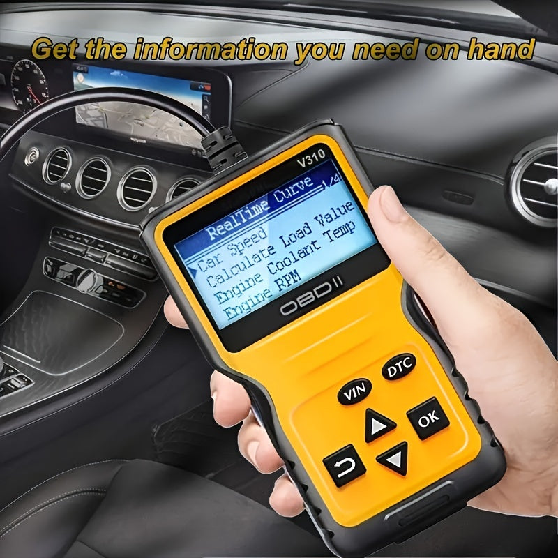 Car OBD2 Scanner Code Reader Engine Fault Code Reader Scanner CAN Diagnostic Scan Tool For All OBD II Protocol Cars Since 1996