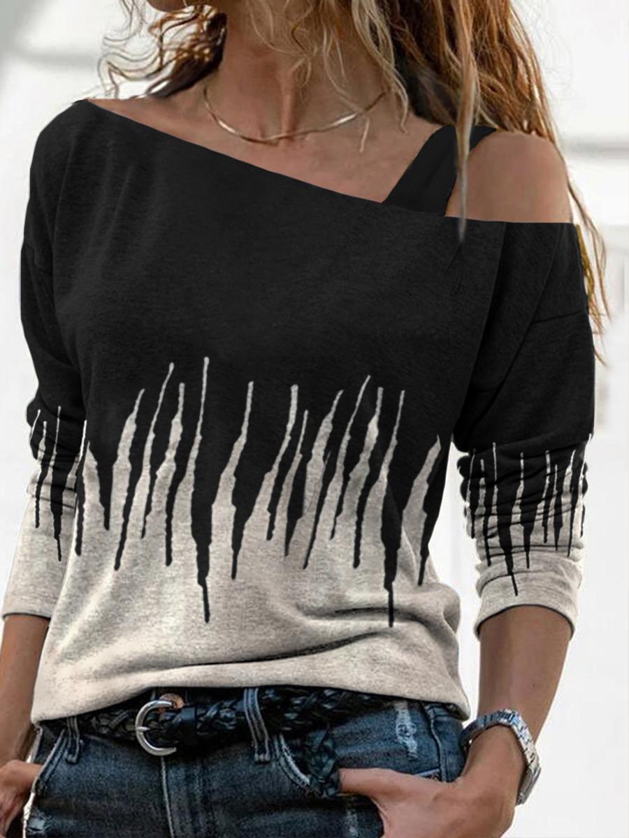 Women's Casual Long Sleeve T-shirt