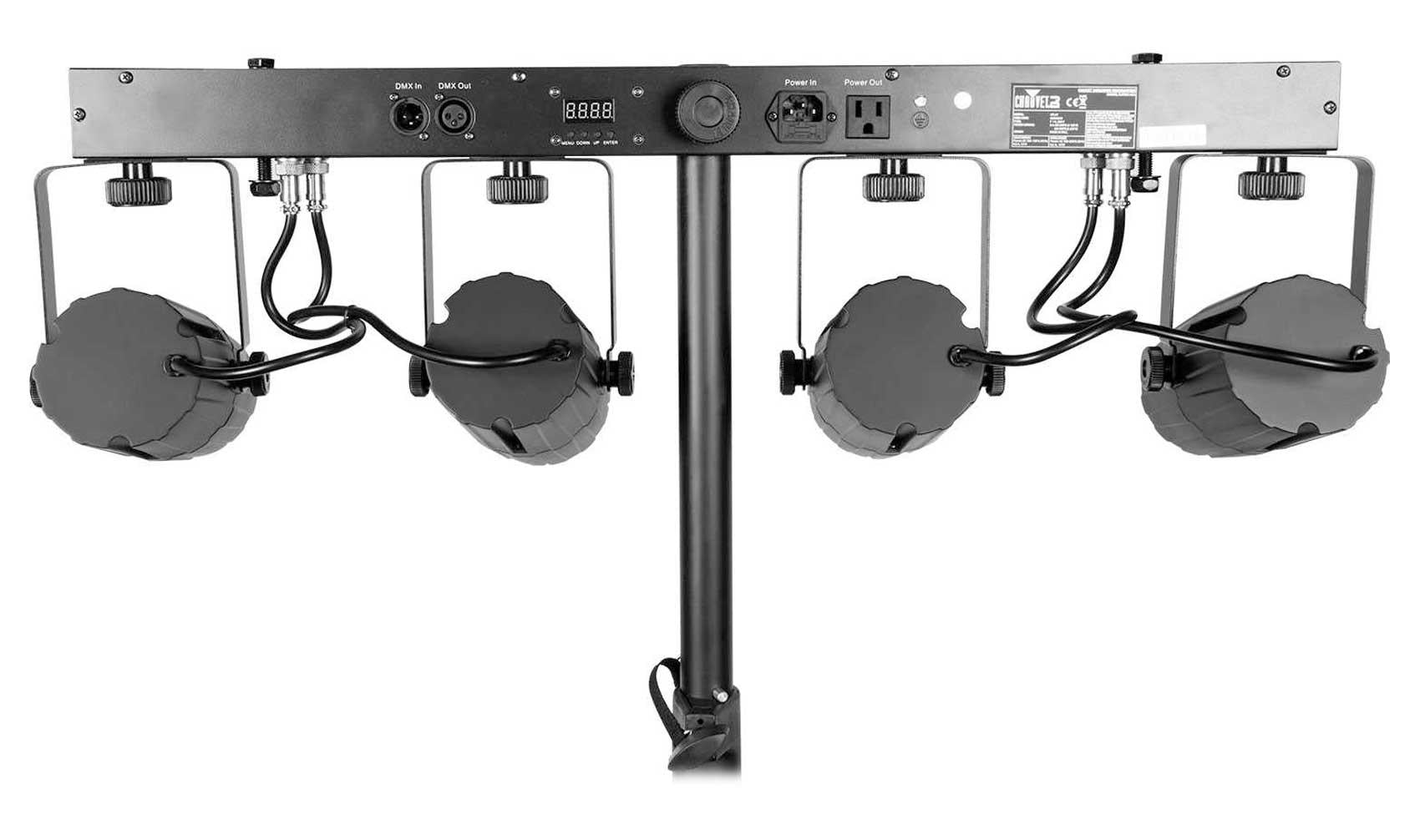 Chauvet DJ 4PLAY 2 RGBW DMX Light Bar Beam Effect System +Bag and Fog Machine 4PLAY2