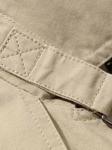 business casual coat washed cotton turndown collar jacket for men