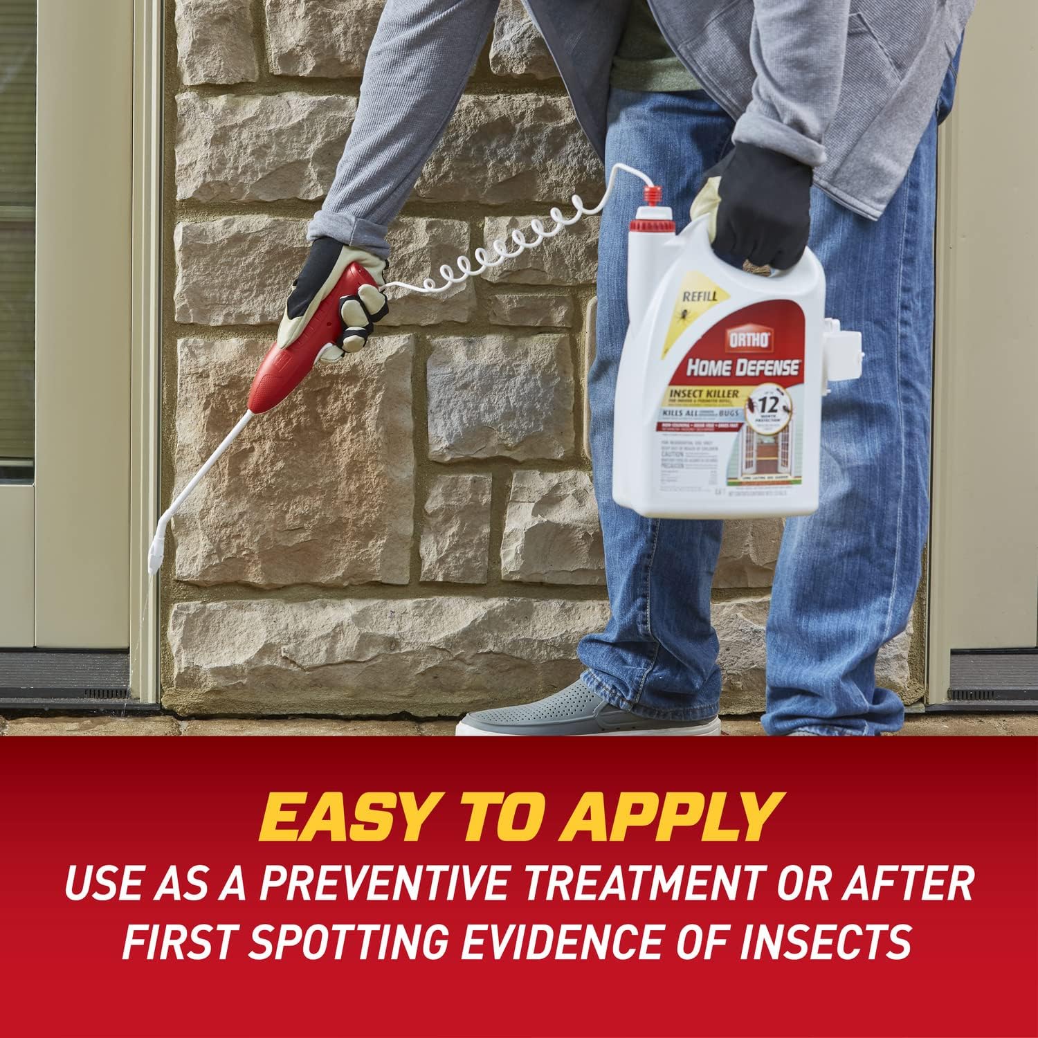 Ortho Home Defense Insect Killer for Indoor &amp; Perimeter Refill, 1.33 GAL, 1 Pack