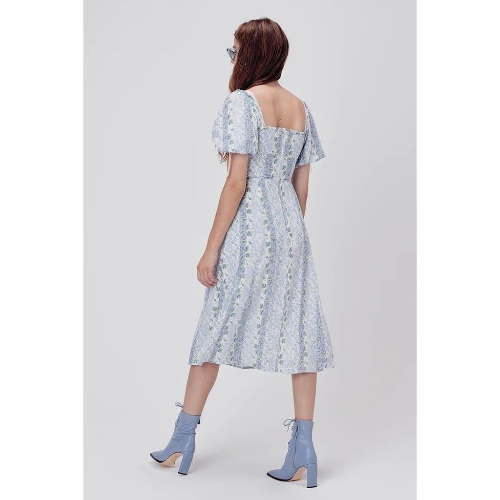 floral print midi dress