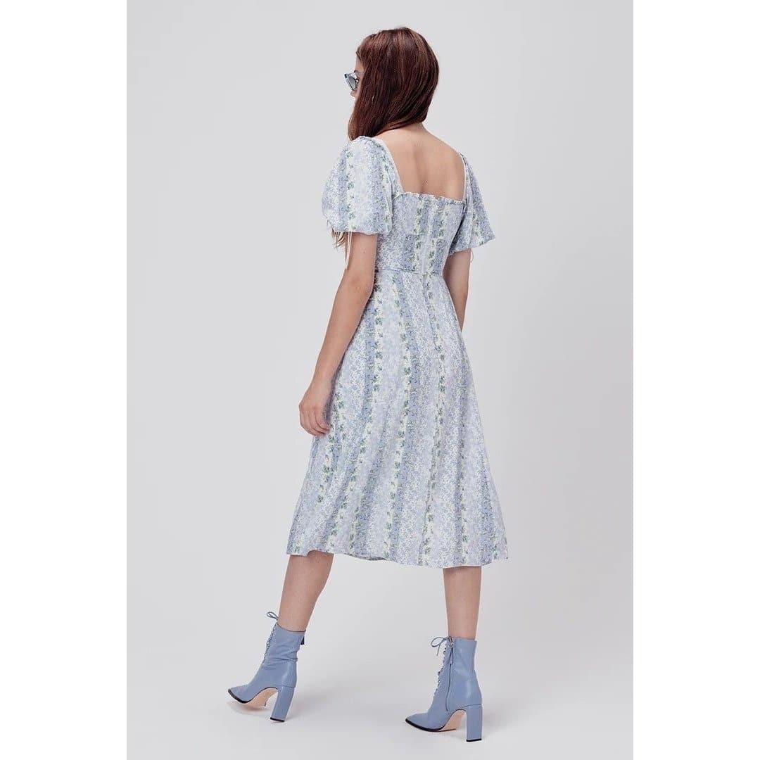 floral print midi dress