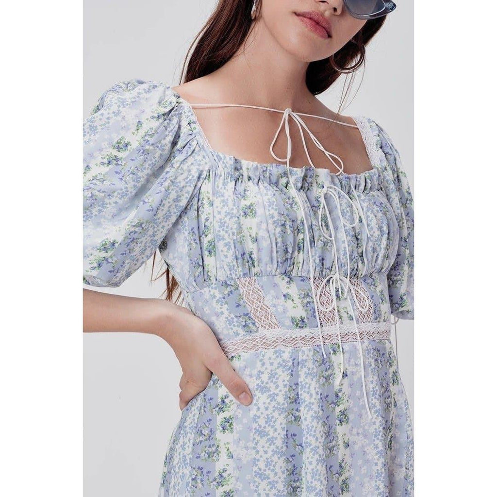 floral print midi dress