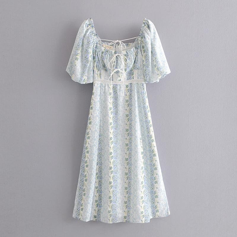 floral print midi dress