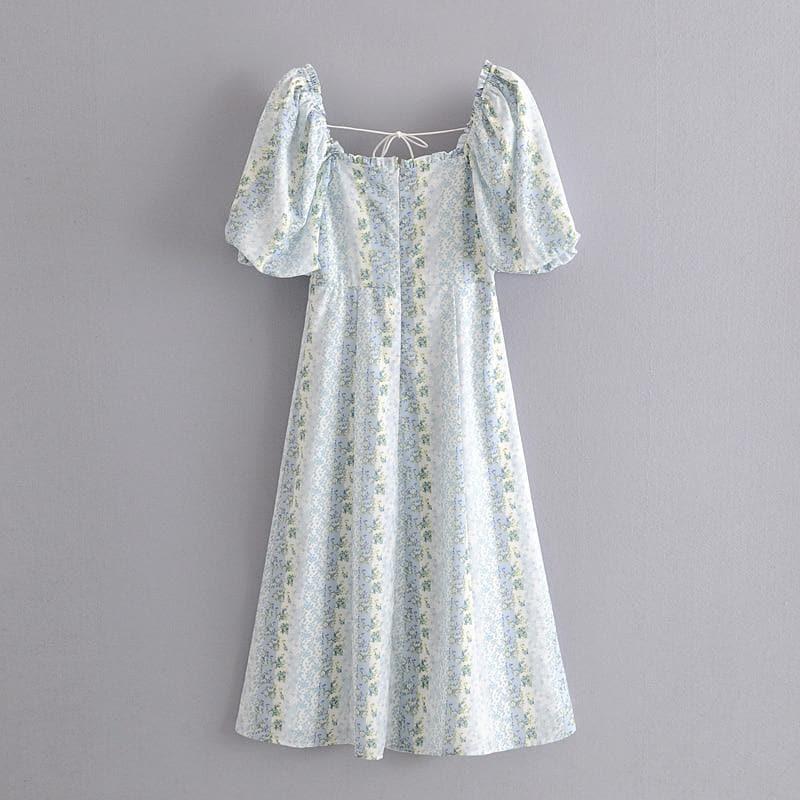 floral print midi dress