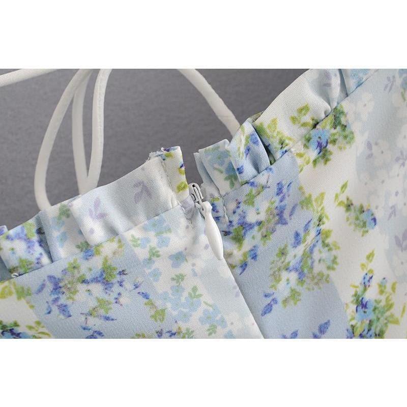 floral print midi dress