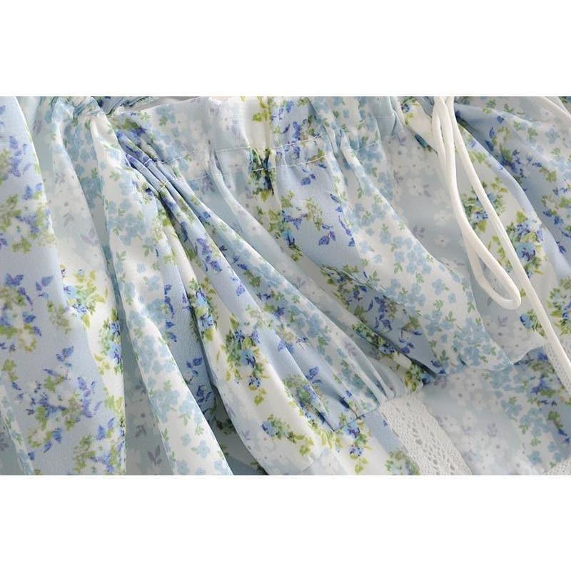 floral print midi dress