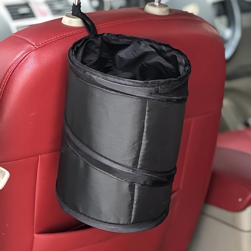 Keep Your Car Clean &amp; Organized with this Collapsible Car Trash Can!