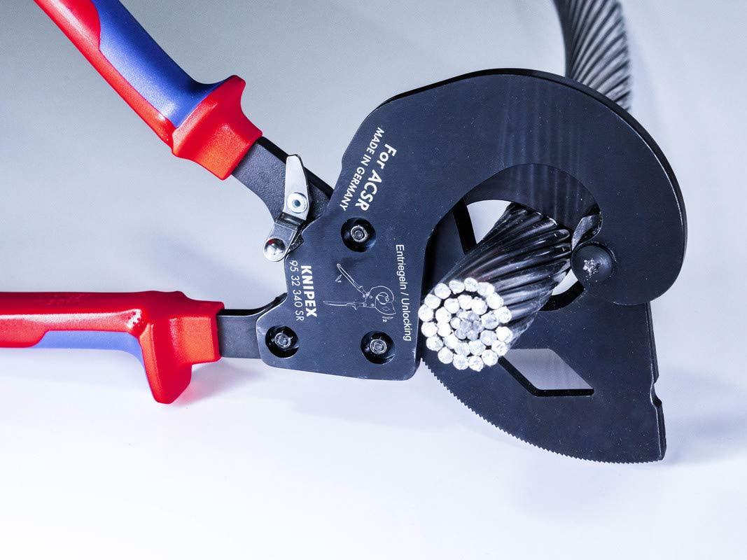 KNIPEX Tools - ACSR Cutters, Ratcheting Type (9532340SRUS)