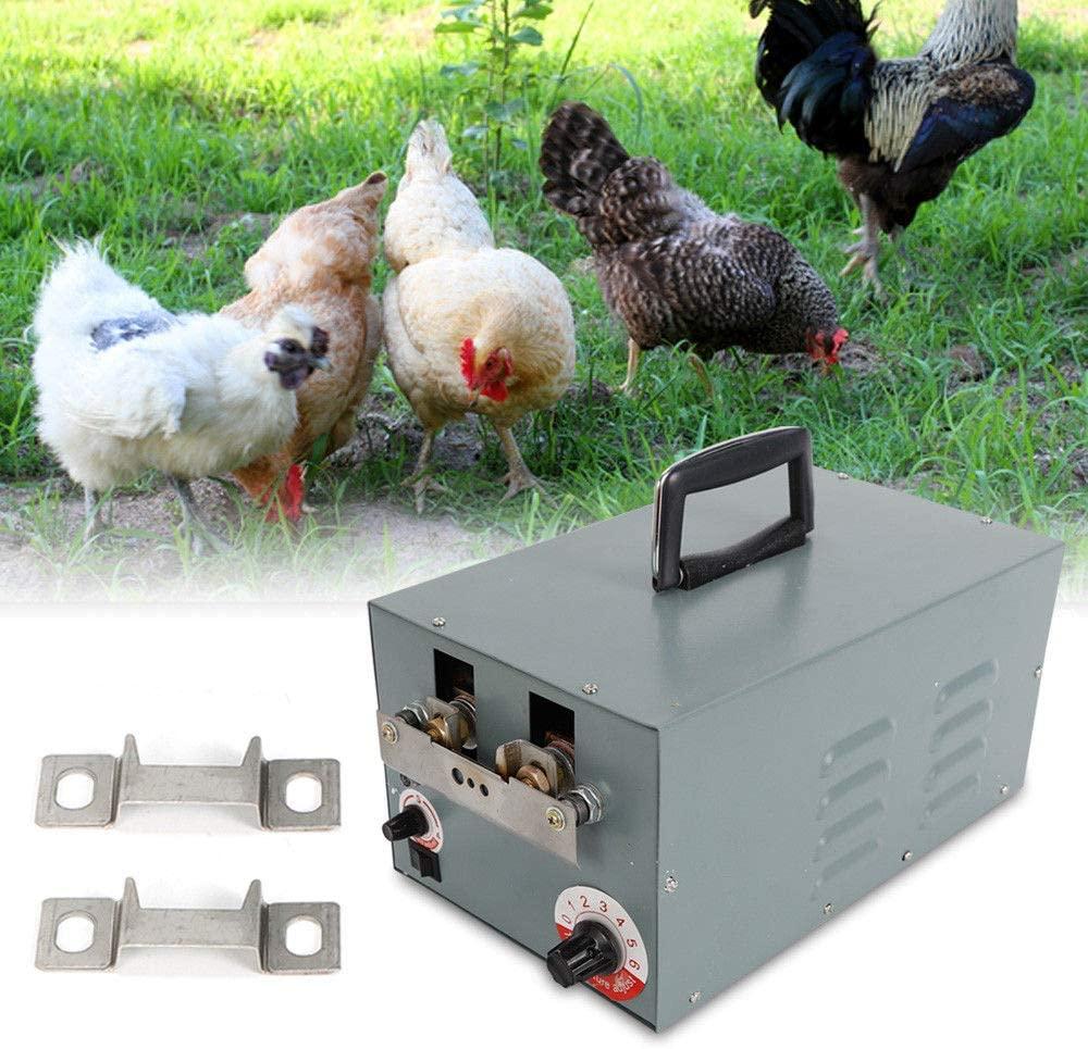 GDAE10 Automatic Chicken DebeaMachine, 110V Auto Electric DebeaMachine Chicken Debeaker Cutting Equipment (CA NJ Warehouse)