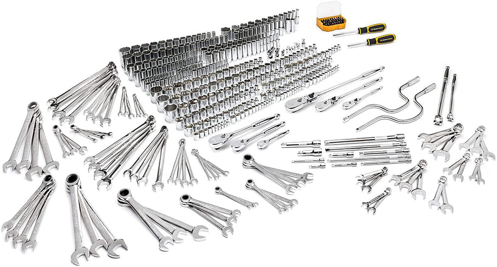 Sturdy Hand Tools 46Pcs Professional Spanner Socket Set 1/4inch Screwdriver Ratchet Wrench Set Kit Car Repair Tools Combination Hand Tool Set Safety
