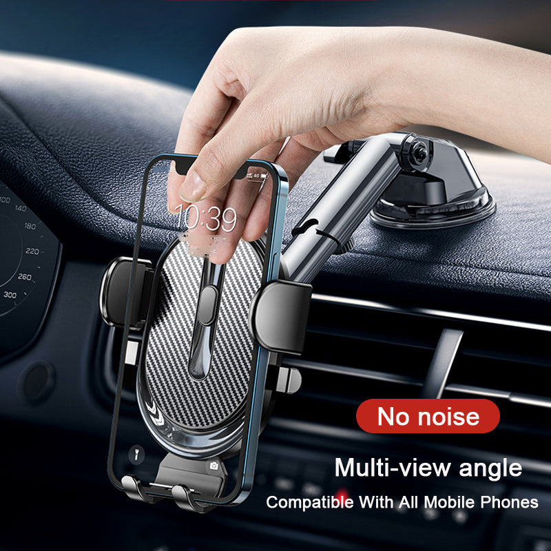 1pc Car Suction Cup Phone Holder, Car Air Vent Mounting Bracket, Car GPS Navigation Stand Rack For All Mobile Phones