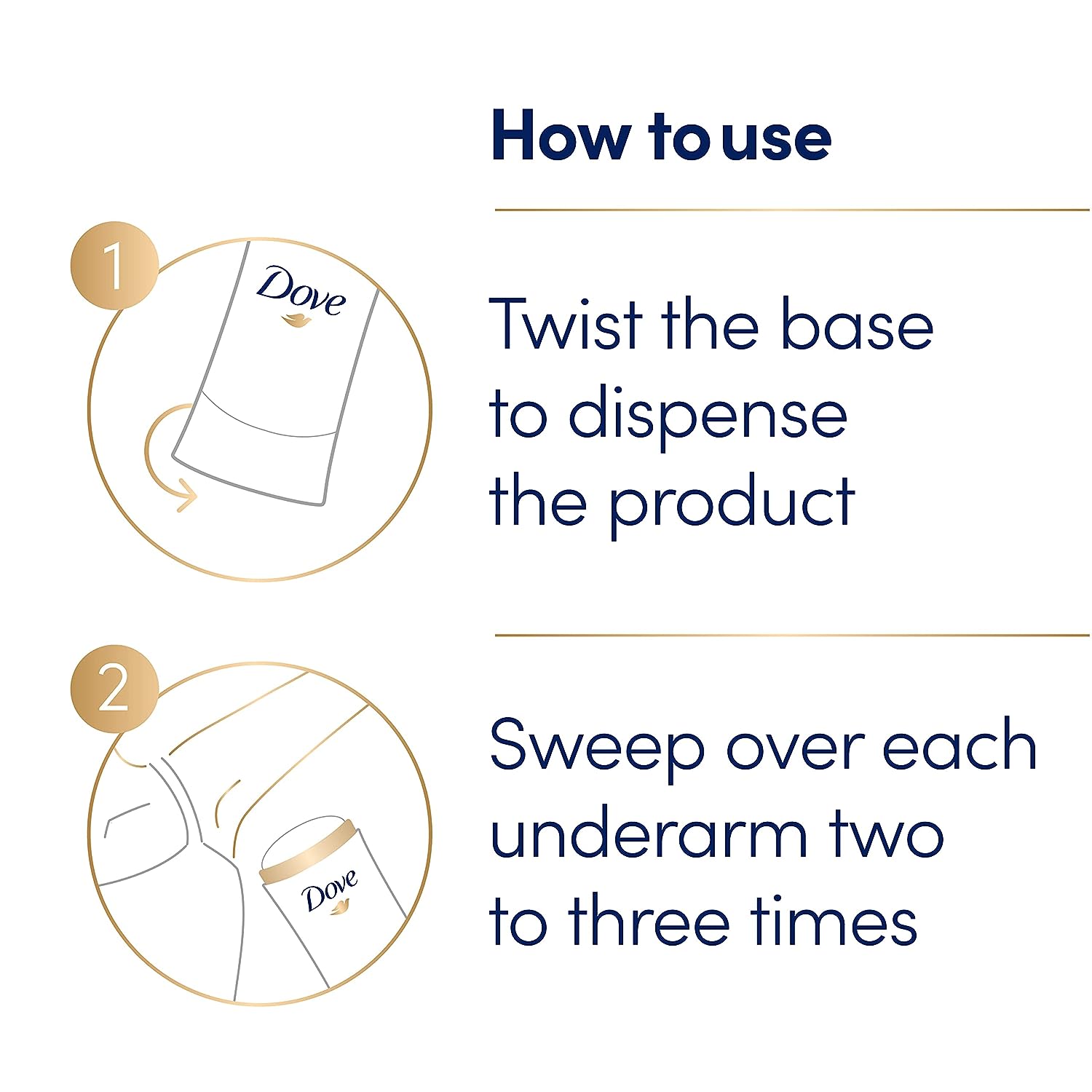Dove Ultimate Antiperspirant Deodorant Stick Peony and Rose Water 2.6 oz 2 Count, RED