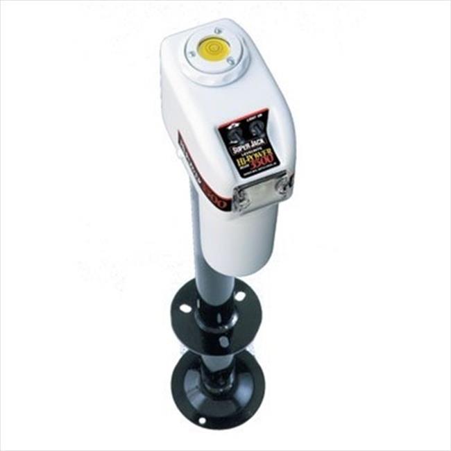 BARKER 27452 Super High Power Jack - 250, White With Black Base