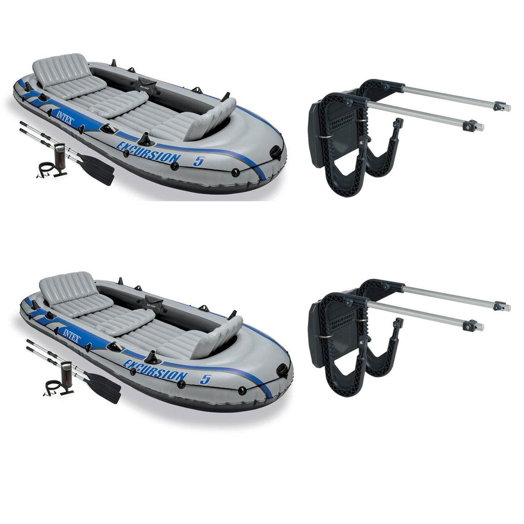 Composite Boat Motor Mount Kit (2 Pack) &amp; Excursion Boat Set (2 Pack)