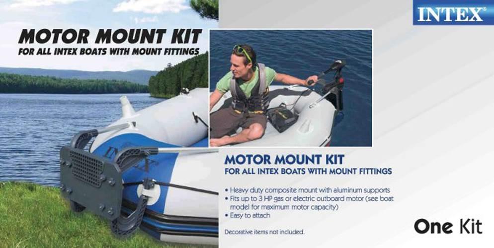 Composite Boat Motor Mount Kit (2 Pack) &amp; Excursion Boat Set (2 Pack)