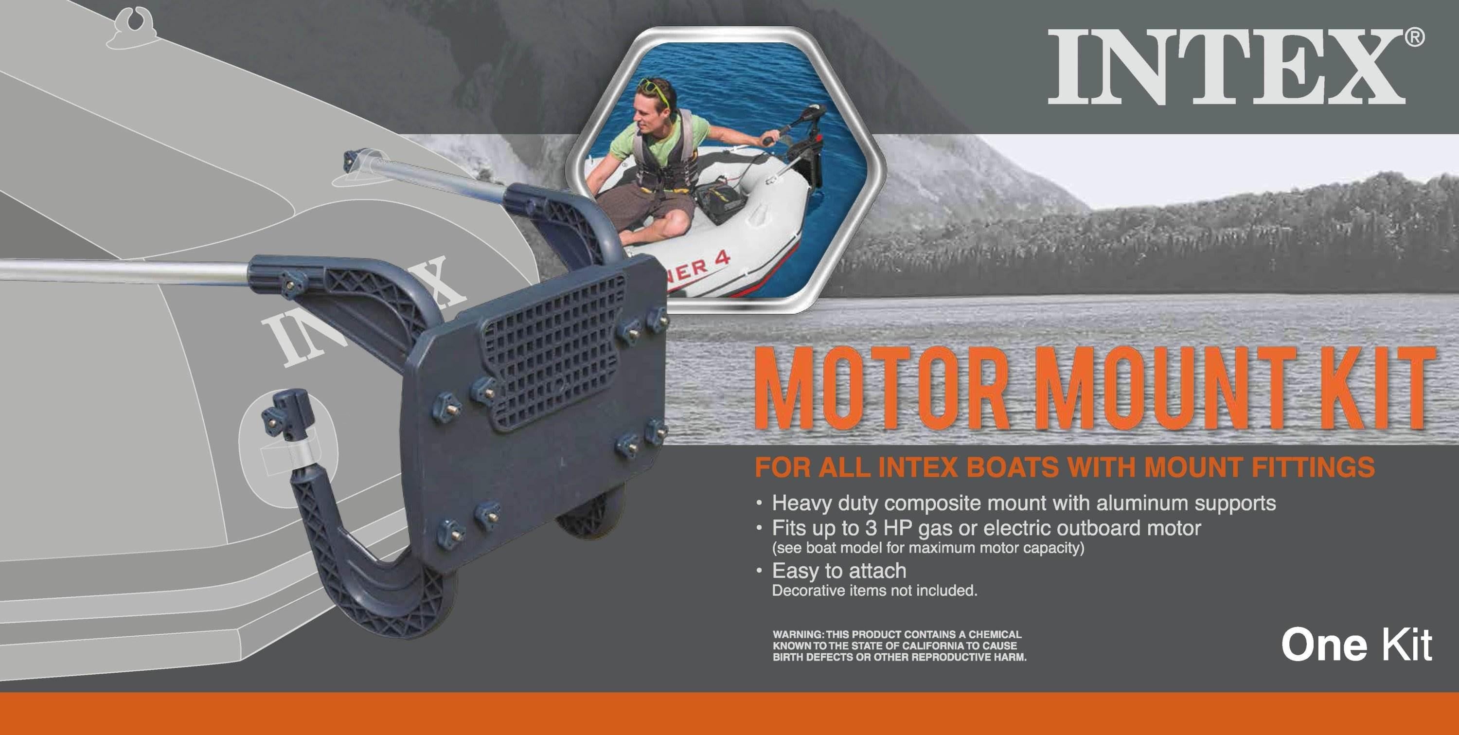 Composite Boat Motor Mount Kit (2 Pack) &amp; Excursion Boat Set (2 Pack)