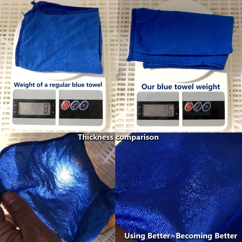 10 PCS Microfiber Car Cleaning Towel Automobile Motorcycle Washing Glass Household Cleaning Small Towel