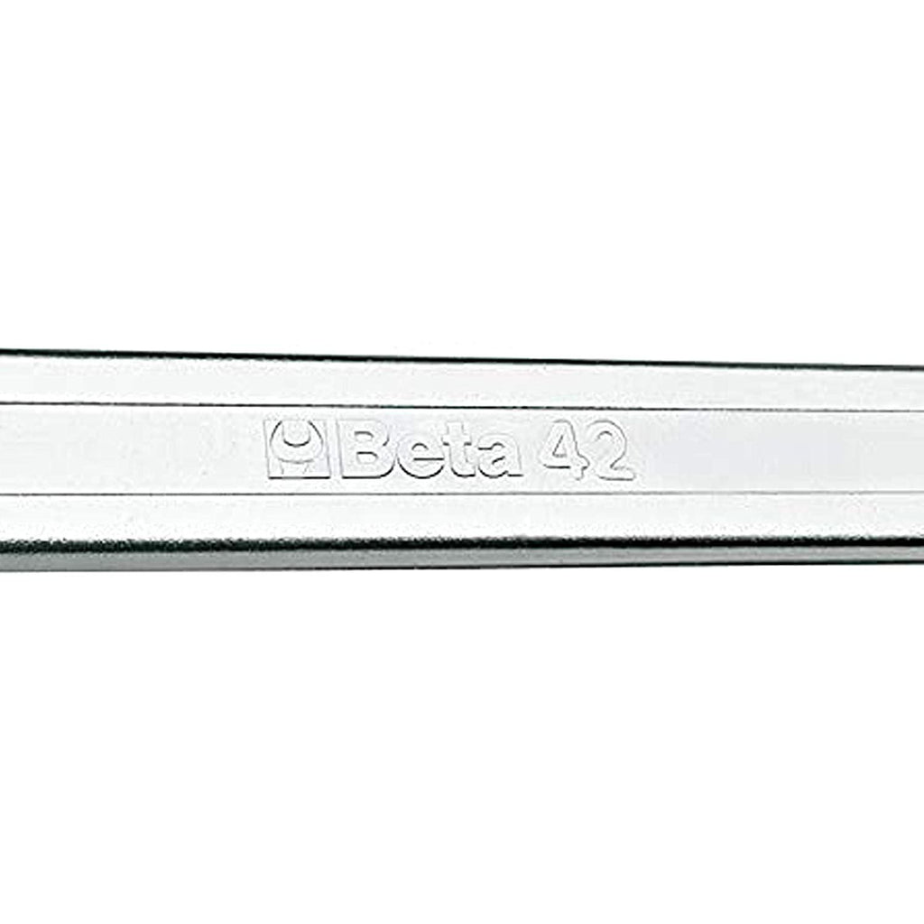 Beta 42/S17 Offset Combination Wrench Set, 17 Pieces ranging from 6mm to 22mm in box, with Bright Chrome Plated