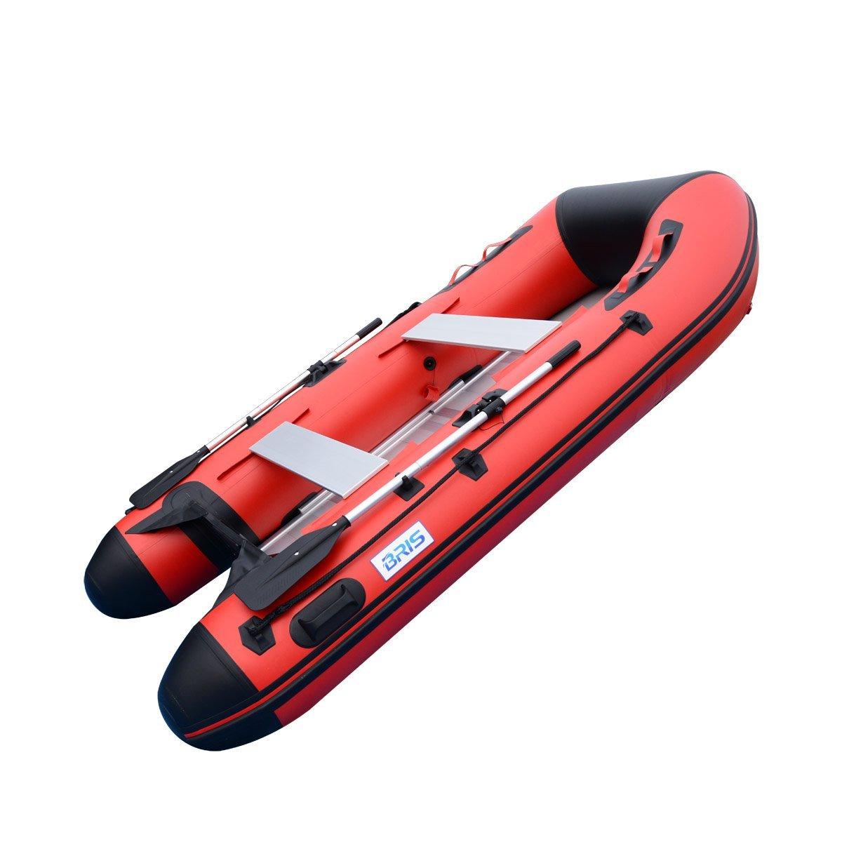 BRIS 10Ft Inflatable Boat Inflatable Dinghy Yacht Tender Fishing Pontoon Boats