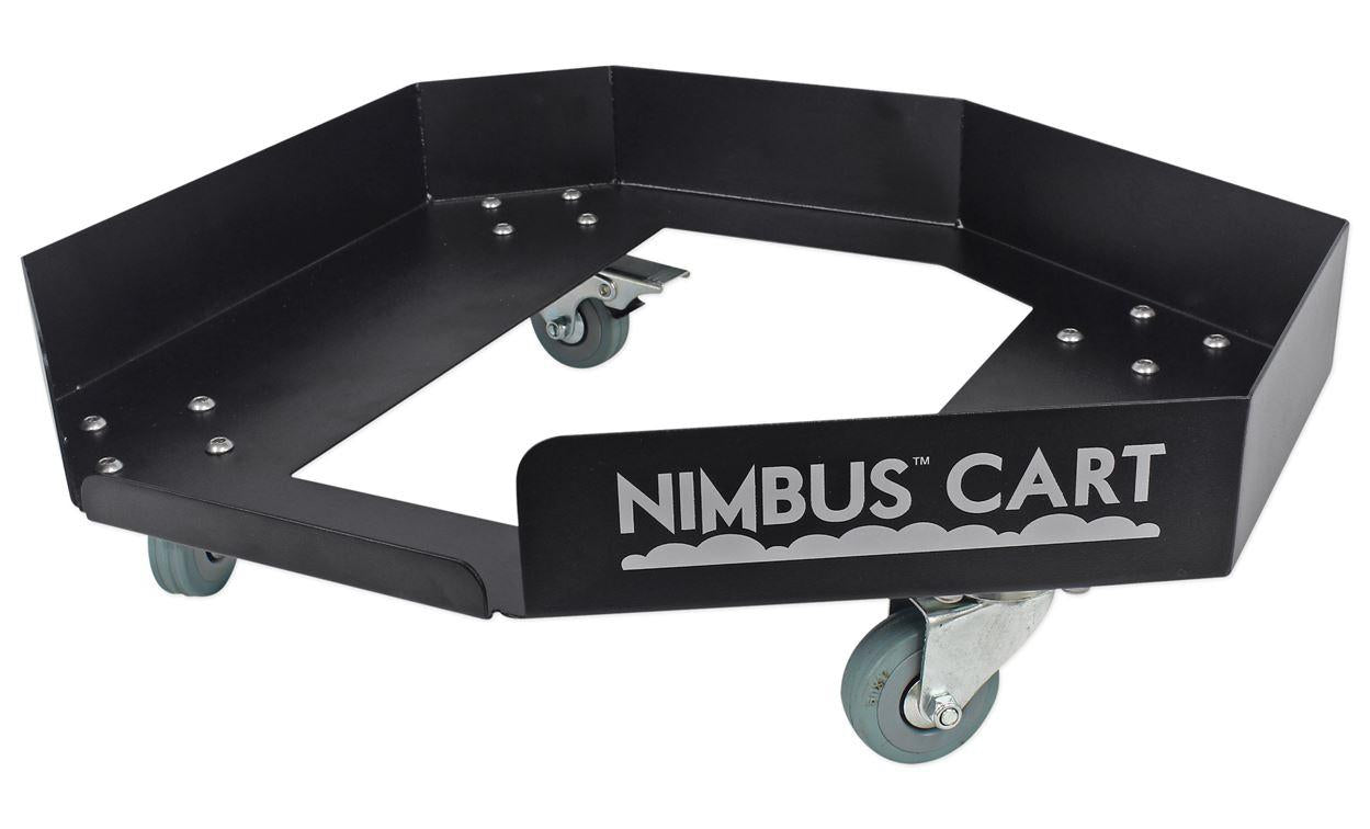 Chauvet DJ Nimbus Plug/Play Dry Ice Fog Machine+Nimbus Cart+2 Strobe Lights