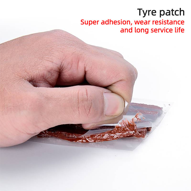 Complete Car &amp; Motorcycle Tire Repair Tool Kit - Fix Punctures &amp; Replace Tires Easily!