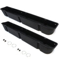 Red Hound Auto 2 Under Seat StoraBox Compatible with Ford F-150 Super Cab (2015-2019), F-250 F-350 F-450 F-550 Super Duty SuperDuty (2017-2019) SuperCab Only Underseat System Set of 2