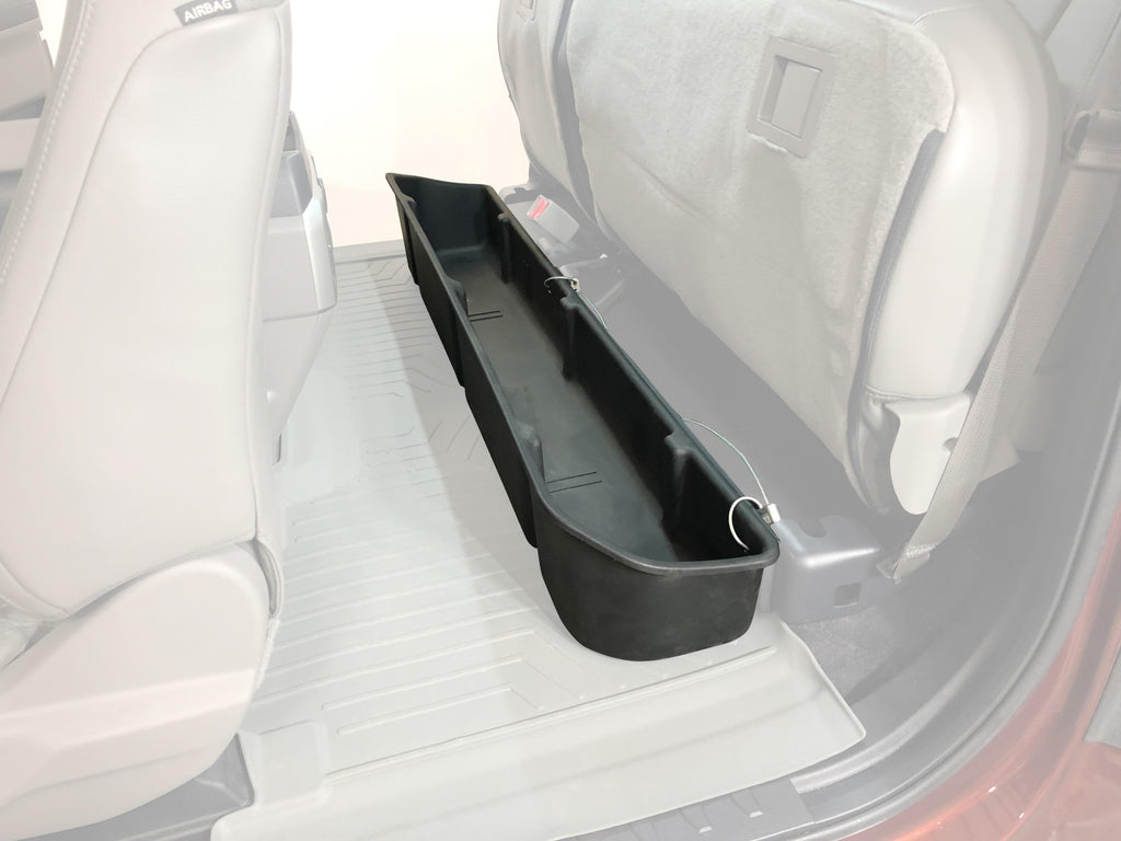 Red Hound Auto 2 Under Seat StoraBox Compatible with Ford F-150 Super Cab (2015-2019), F-250 F-350 F-450 F-550 Super Duty SuperDuty (2017-2019) SuperCab Only Underseat System Set of 2