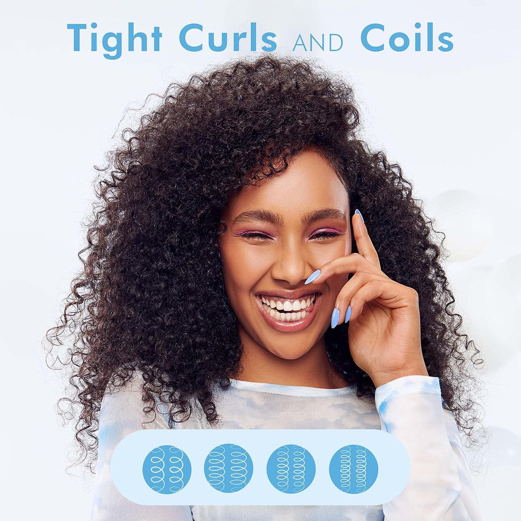 Tangle Teezer The Naturally Curly Ultimate Detangling Brush, Dry and Wet Hair Brush Detangler for for 3C to 4C Hair, Purple Passion