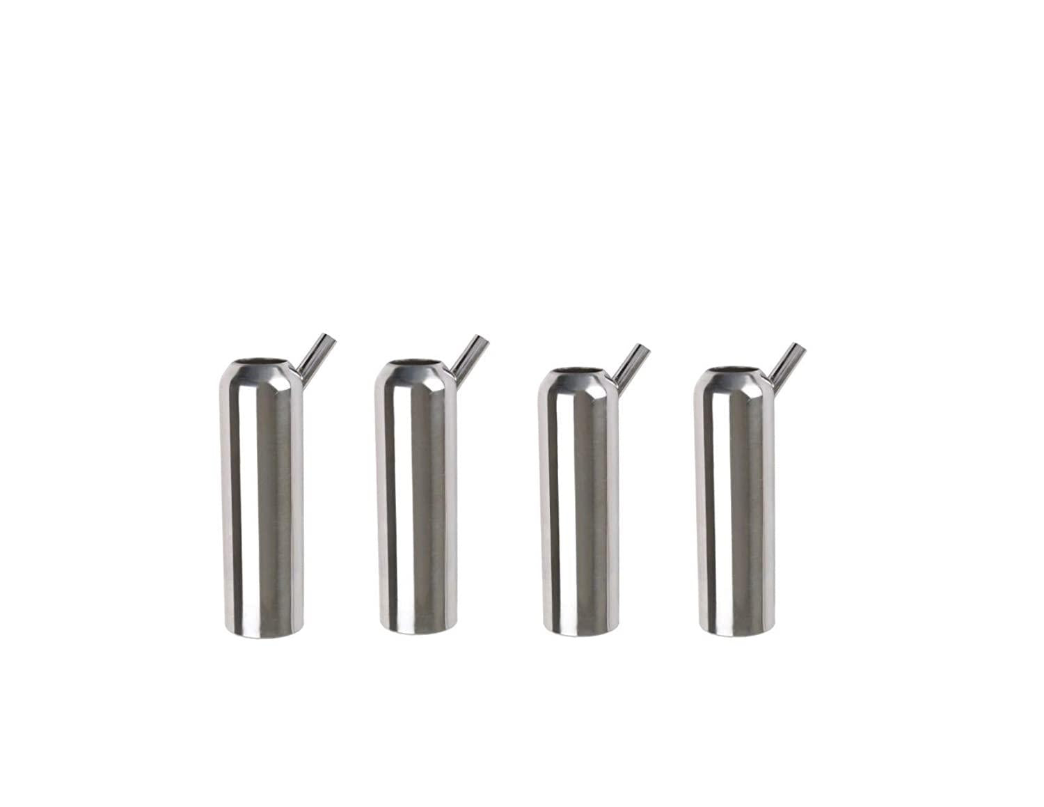 Tulsan Cow Milker Claw Cluster Complete with Silicone Liners,  Steel Shells, 240cc MilClaw, Air Tubes, Blind Stoppers Replacement Part for Any  MilMachine