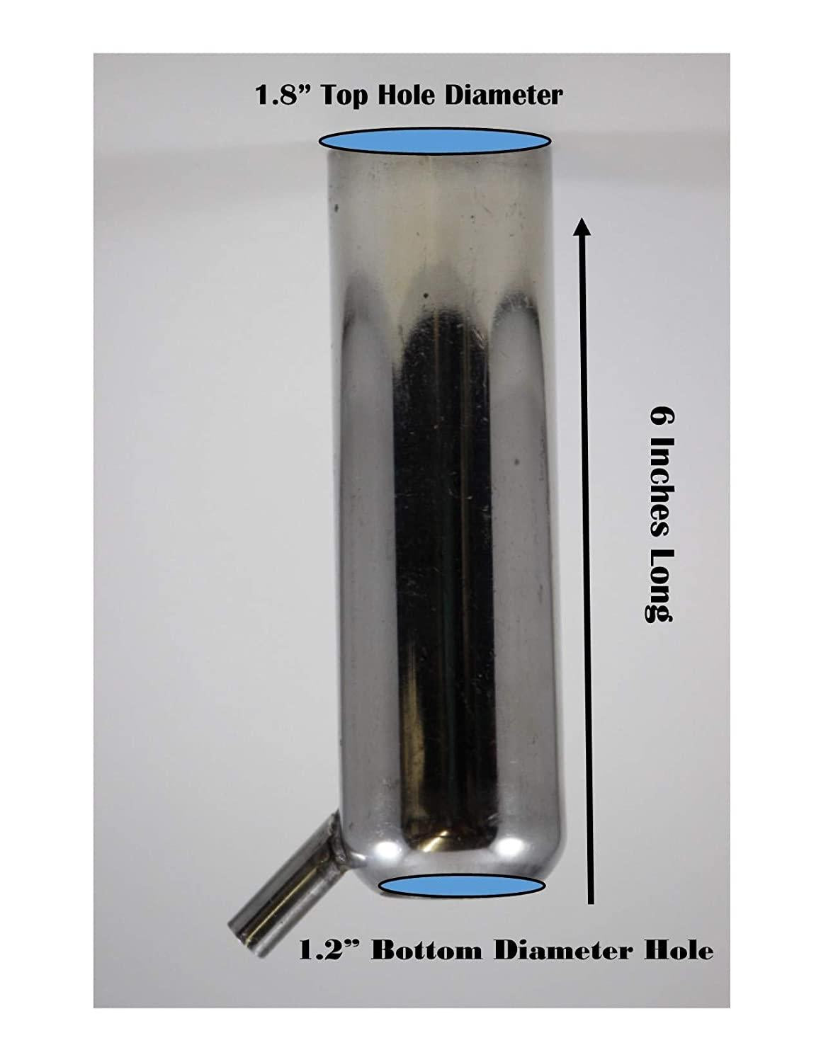 Tulsan Cow Milker Claw Cluster Complete with Silicone Liners,  Steel Shells, 240cc MilClaw, Air Tubes, Blind Stoppers Replacement Part for Any  MilMachine