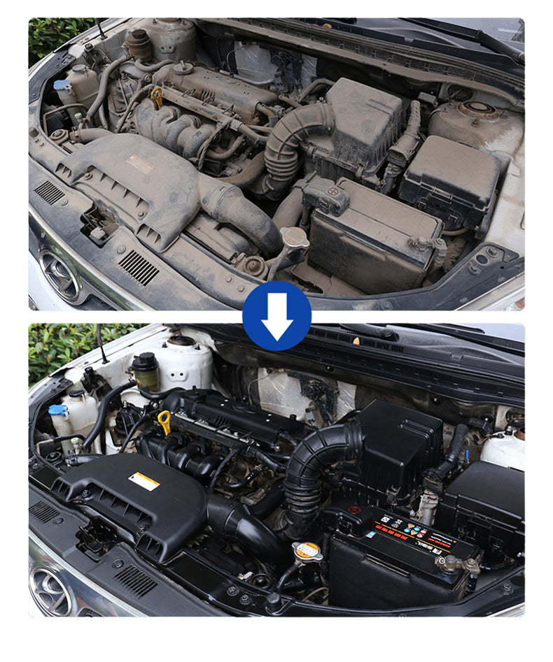 Engine Bay Cleaner Engine Shine Protector And Detailer Decontamination Deep Degreasing Compartment Heavy Oil Dust Car Cleaning Product