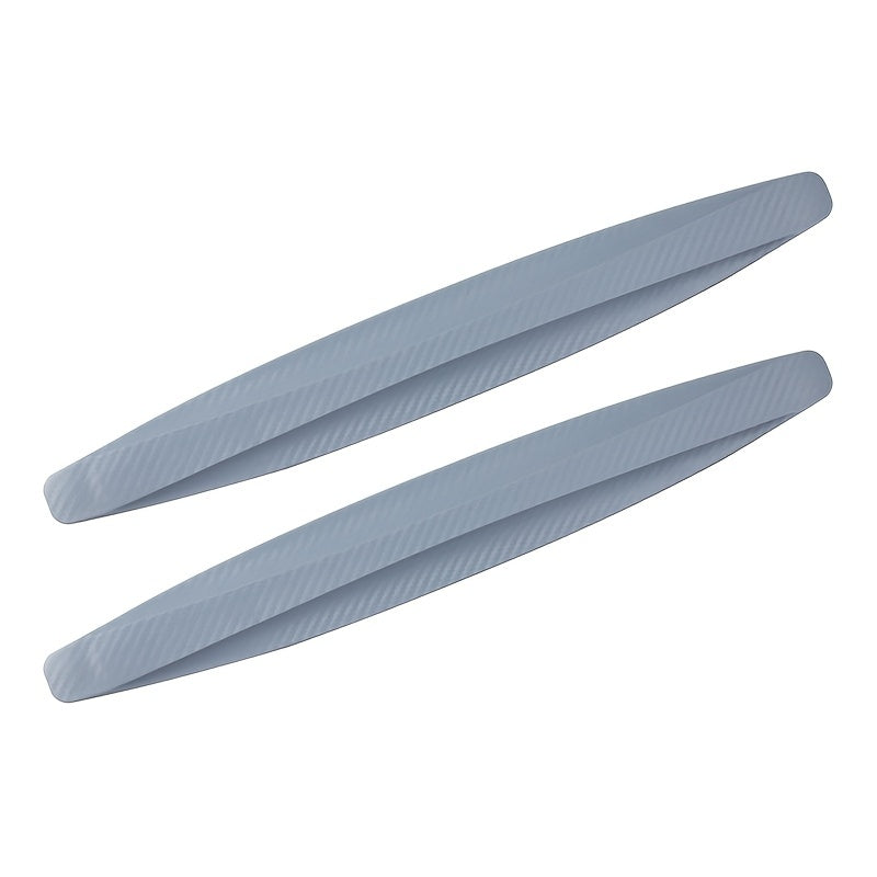 2PCS Universal Anti-Collision Protector, Rubber Car Front And Rear Corner Bumper Guard Lip Anti-Scratch Strips Sticker Car Product Accessories