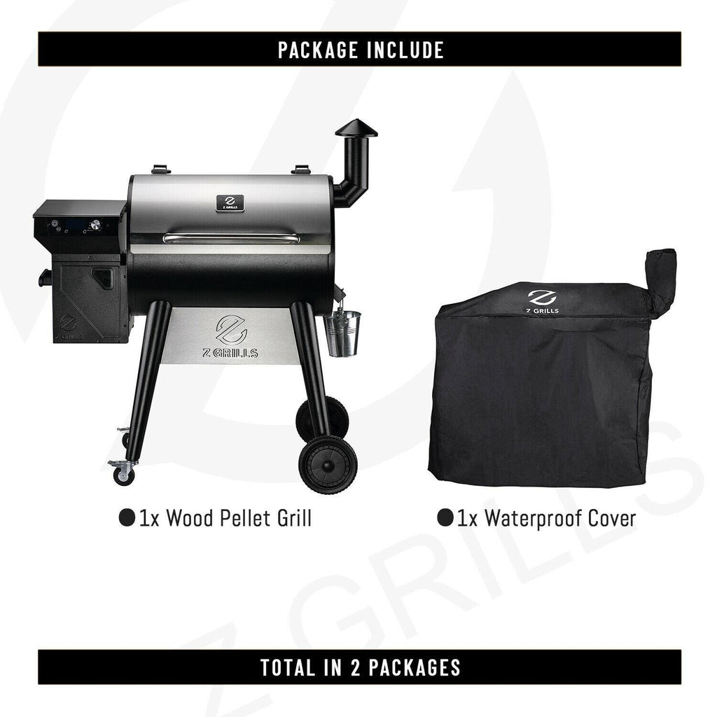 ZPG-7002C2E Pellet Grill BBQ Smoker Digital Control 697 sq. in.