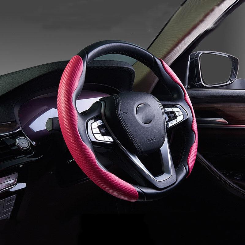 Carbon Fiber Car Steering Wheel Cover