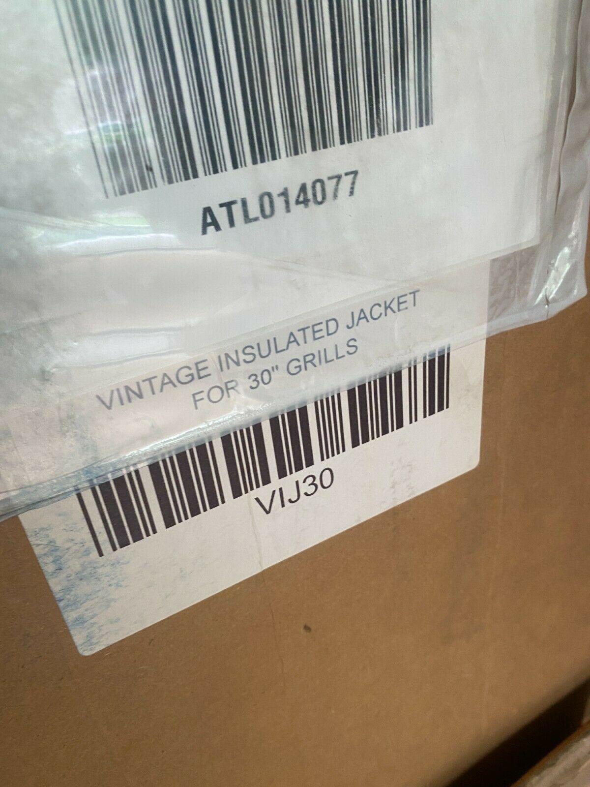 VIJ30 30" Insulated Jacket for 30" Grill-NEW