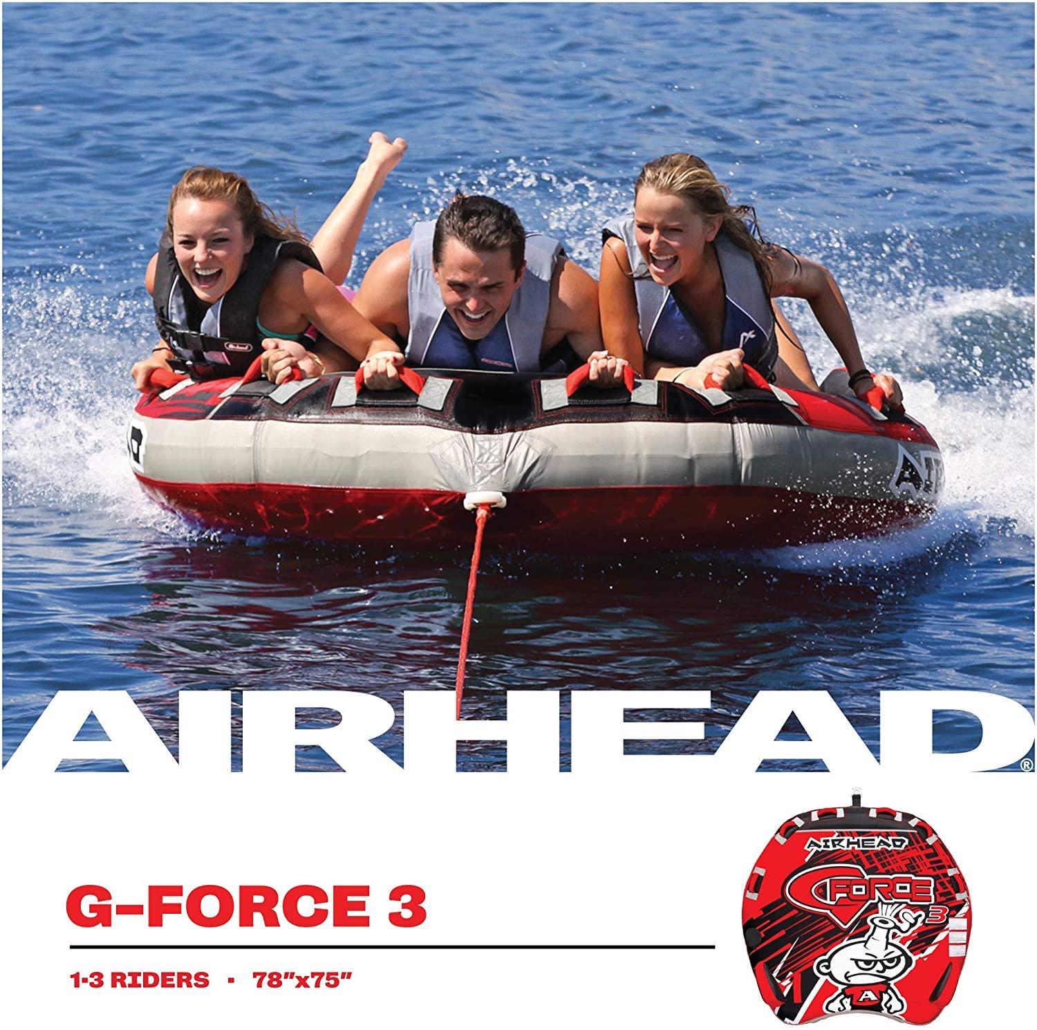 Airhead G-Force | 1-3 Rider Towable Tube for Boating
