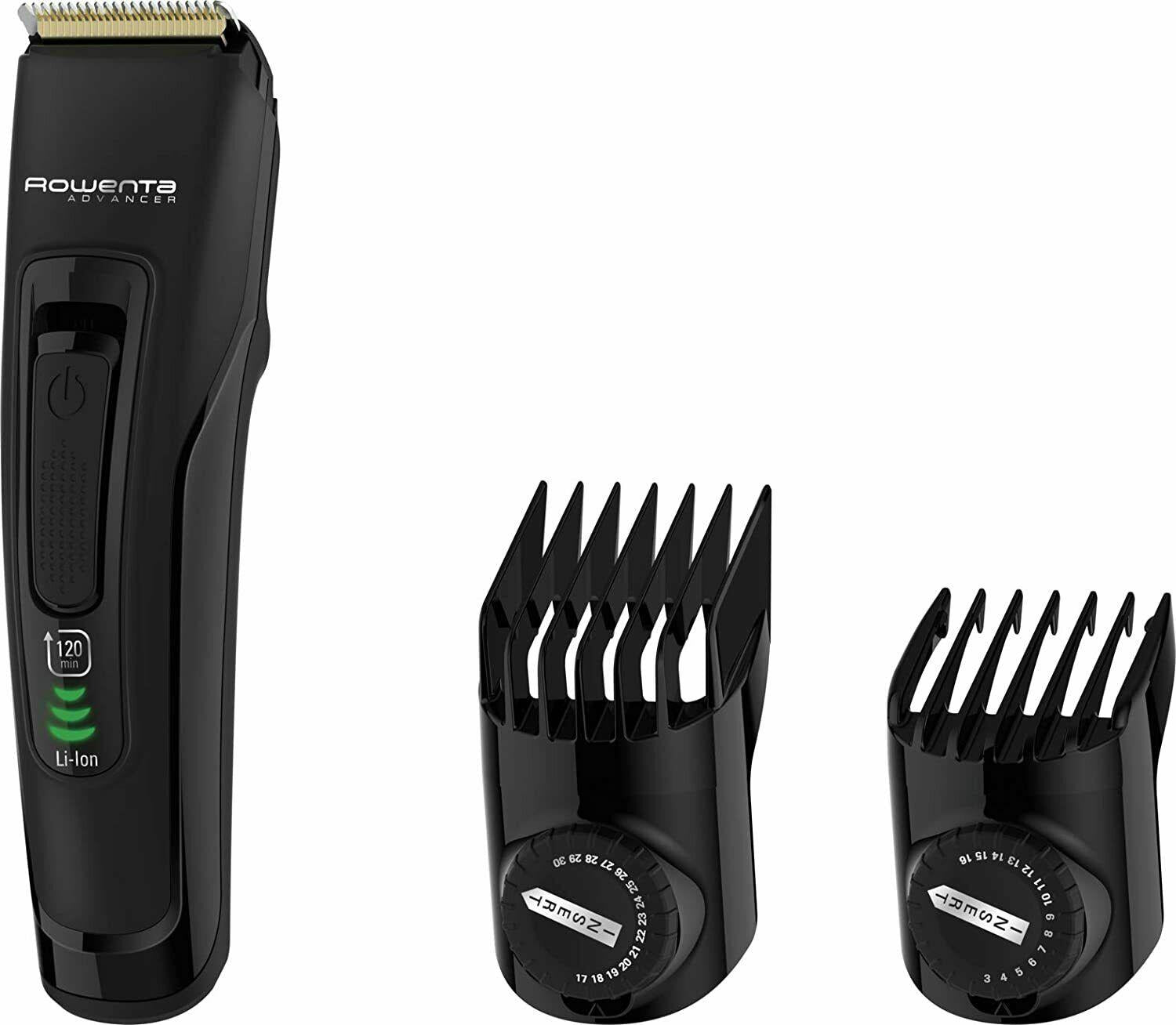 Rowenta Advancer Tn5200f0 Hair Clippers Blades Steel With Titanium 120 Min