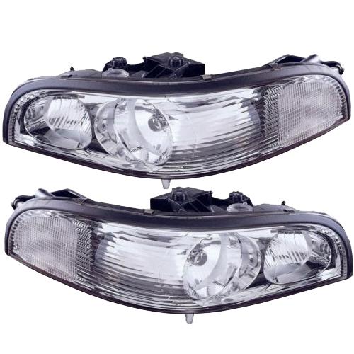 1997-2005 Buick Park Avenue Park Ave Headlights Set
