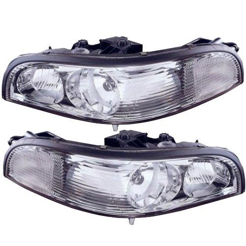 1997-2005 Buick Park Avenue Park Ave Headlights Set