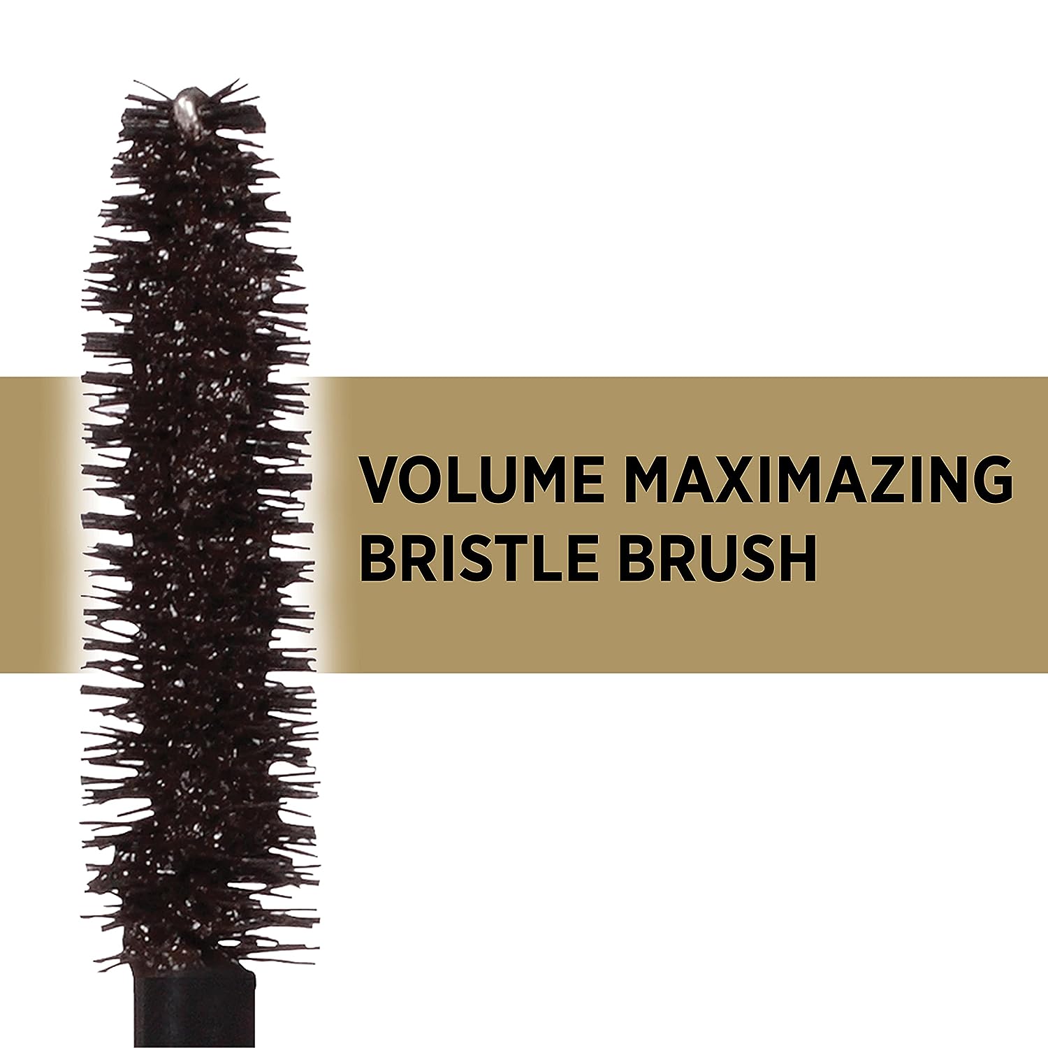 L'Oreal Paris Makeup Voluminous Original Washable Bold Eye Volume Building Mascara, Builds Lashes up to 2X Natural Thickness, Smudge Free, Clump Free, Carbon Black, 2 count