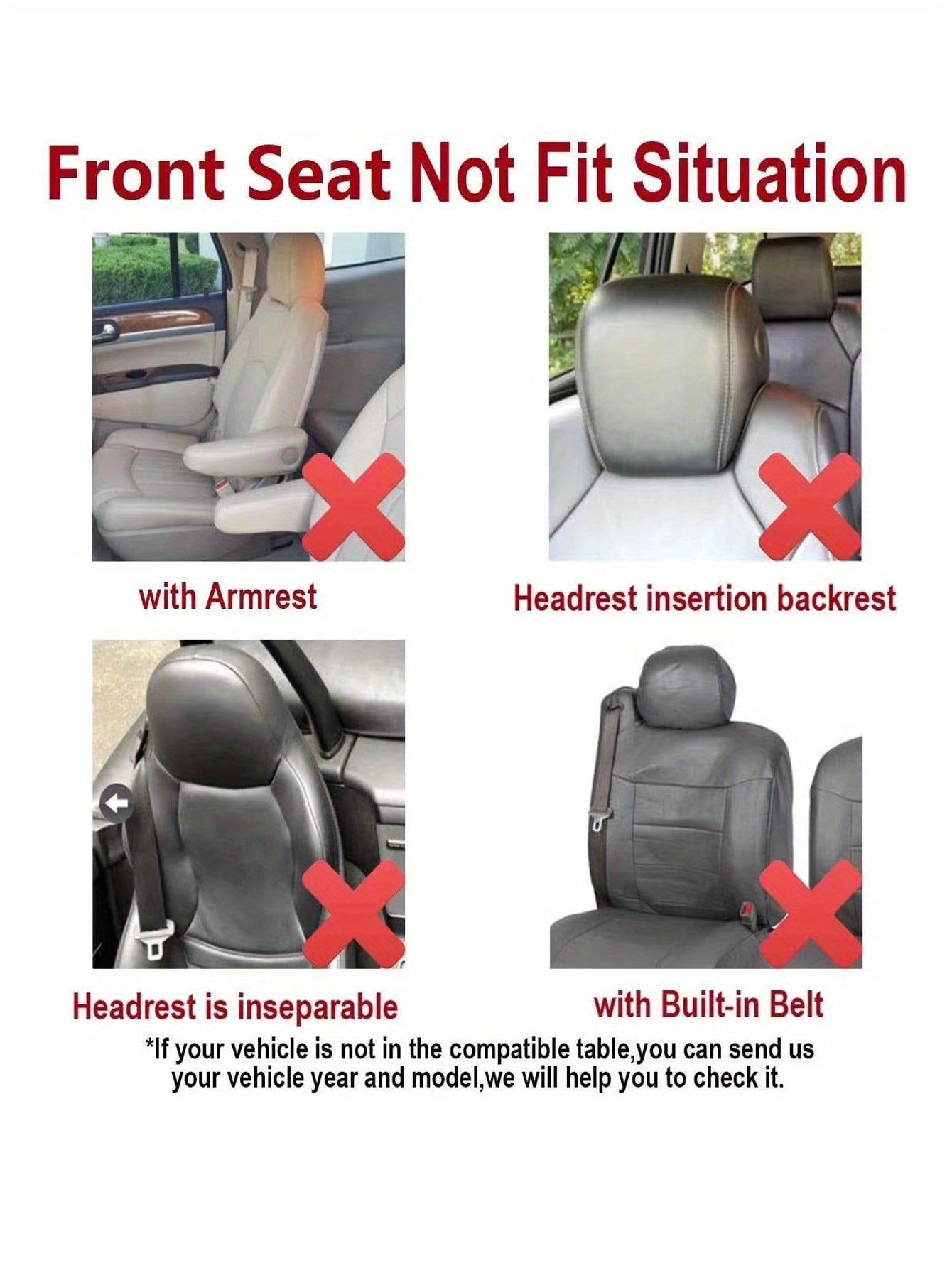 9pcs Polyester Fabric Car Seat Cover Universal Style Multi-color