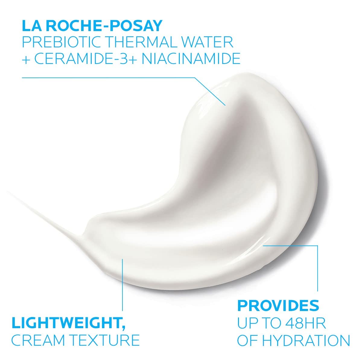 La Roche-Posay Toleriane Double Repair Face Moisturizer, Daily Moisturizer Face Cream with Ceramide and Niacinamide for All Skin Types, Oil Free, Fragrance Free